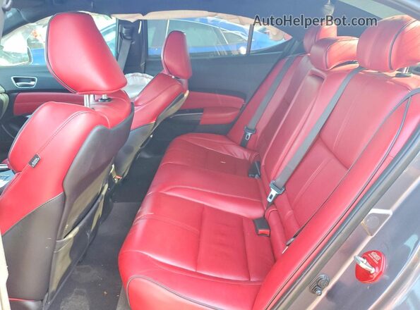 19UUB3F62LA802428 2020 ACURA TLX Gray Rear seats view