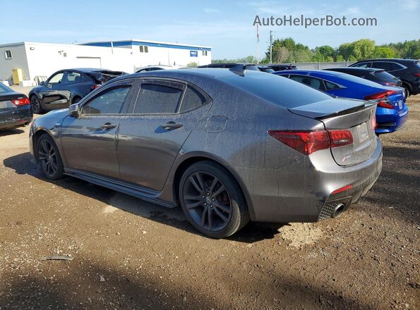 19UUB3F62LA802428 2020 ACURA TLX Gray Rear left