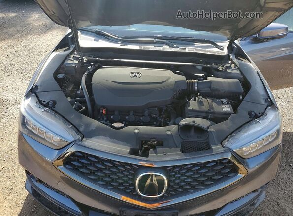 19UUB3F62LA802428 2020 ACURA TLX Gray Rear interior view