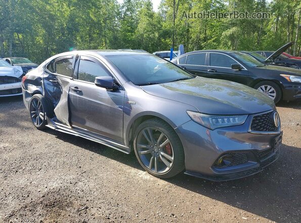 19UUB3F62LA802428 2020 ACURA TLX Gray Front right