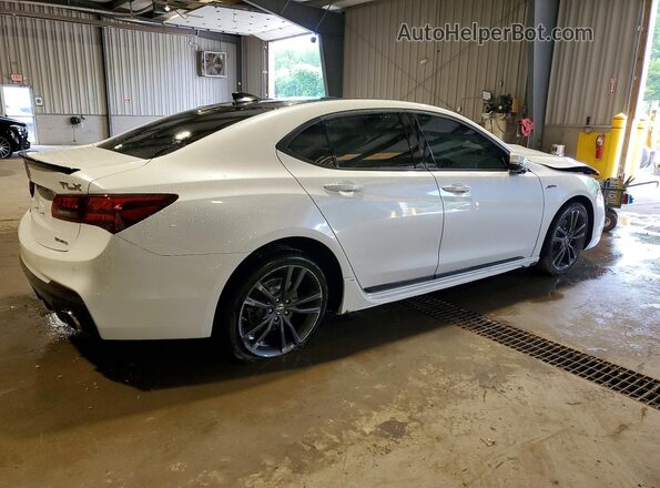 19UUB3F63KA001098 2019 ACURA TLX White Հետևի աջ