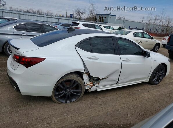 19UUB3F64LA800261 2020 ACURA TLX White Trasero derecho