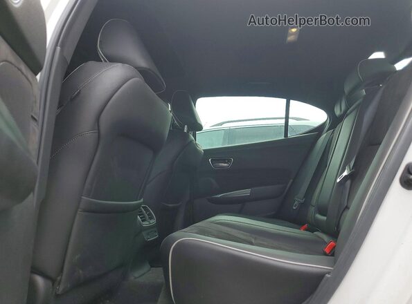 19UUB3F64LA800261 2020 ACURA TLX White Vista de los asientos traseros