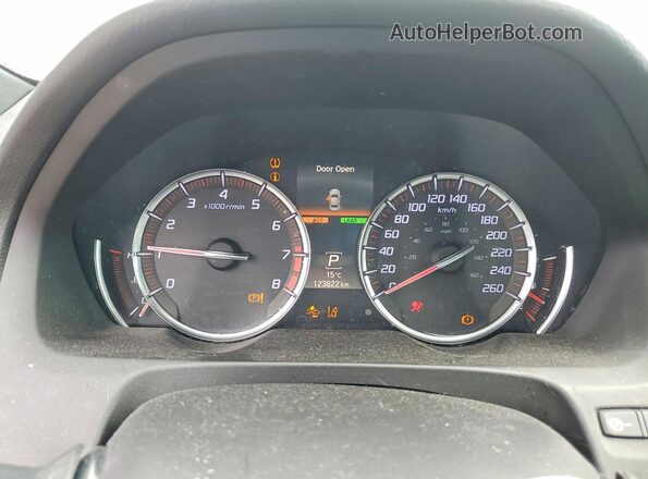 19UUB3F64LA800261 2020 ACURA TLX White Vista del cuadro de instrumentos