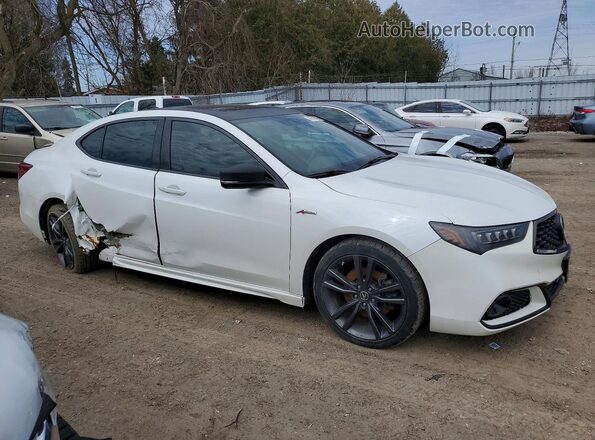 19UUB3F64LA800261 2020 ACURA TLX White Delantero derecho