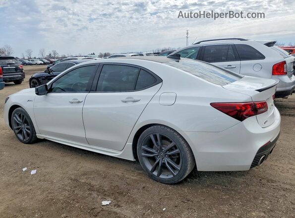 19UUB3F64LA800261 2020 ACURA TLX White Trasero izquierdo