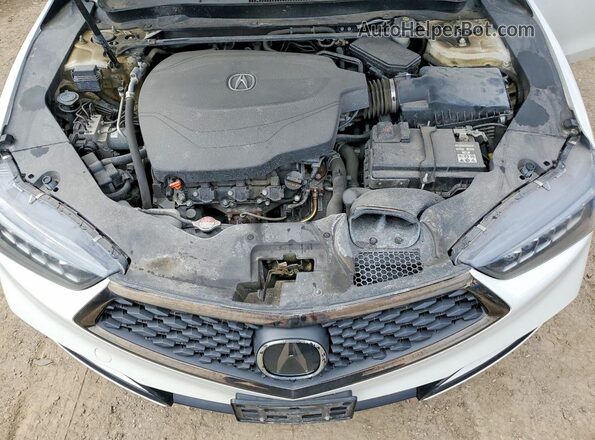 19UUB3F64LA800261 2020 ACURA TLX White Vista interior trasera