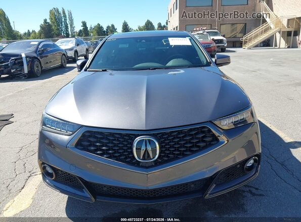 19UUB3F67JA005461 2018 ACURA TLX Gray Dashboard view