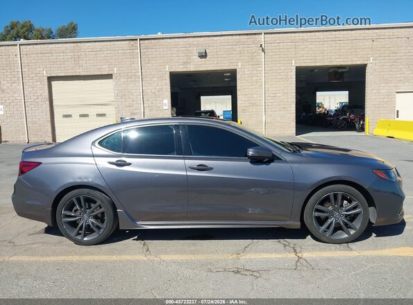 19UUB3F67JA005461 2018 ACURA TLX Gray Instrument cluster view
