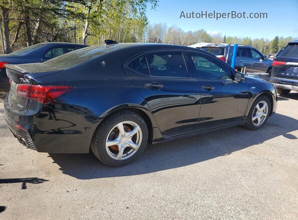 19UUB3F67LA801422 2020 ACURA TLX Black Հետևի աջ