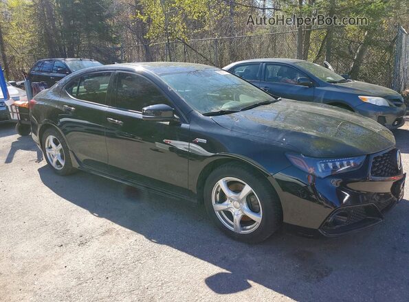 19UUB3F67LA801422 2020 ACURA TLX Black Առջևի աջ