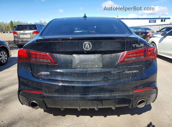 19UUB3F67LA801422 2020 ACURA TLX Black Հետևի տեսք