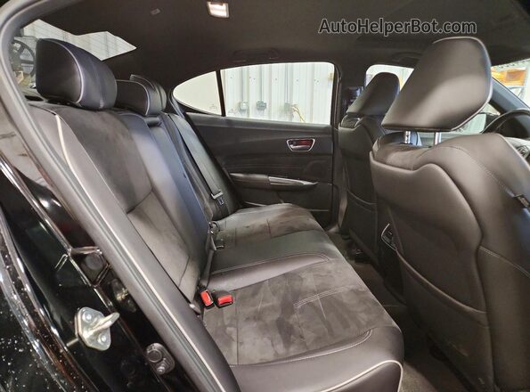 19UUB3F69KA001574 2019 ACURA TLX Black Հետևի նստատեղերի տեսք