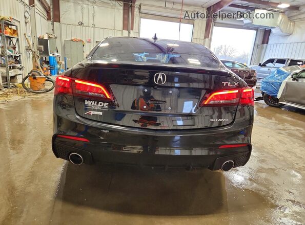 19UUB3F69KA001574 2019 ACURA TLX Black Հետևի տեսք