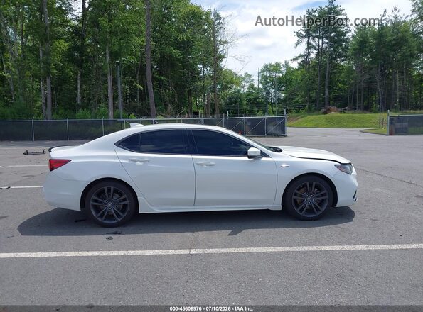 19UUB3F69LA003553 2020 ACURA TLX White Вид задньої частини салону
