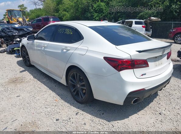 19UUB3F6XJA005695 2018 ACURA TLX White Հետևի ձախ