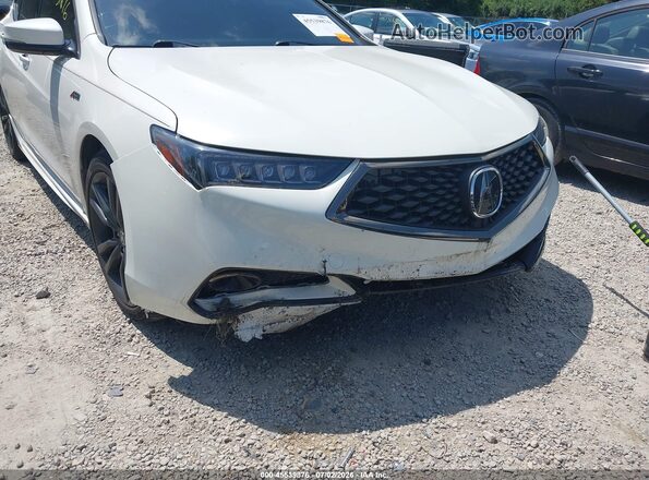 19UUB3F6XJA005695 2018 ACURA TLX White Դիմացի տեսք