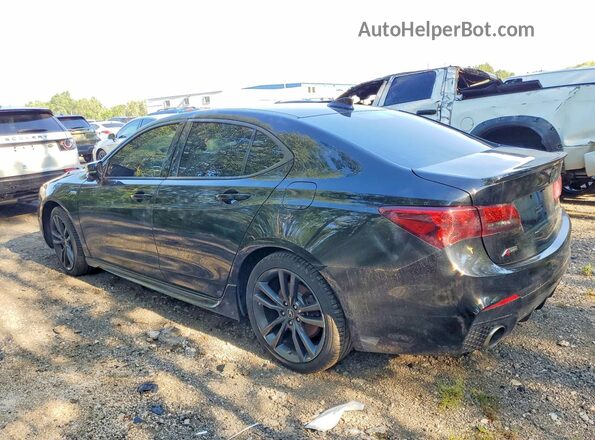 19UUB3F6XLA801432 2020 ACURA TLX Black Trasero izquierdo