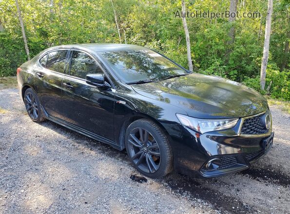 19UUB3F6XLA801432 2020 ACURA TLX Black Delantero derecho