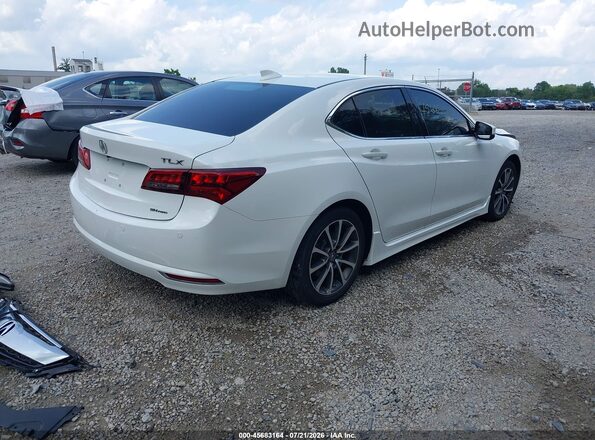 19UUB3F70GA000801 2016 ACURA TLX White Trasero derecho