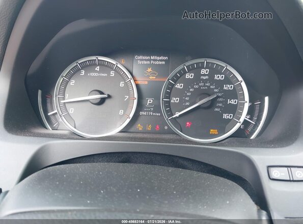 19UUB3F70GA000801 2016 ACURA TLX White Vista de los asientos traseros