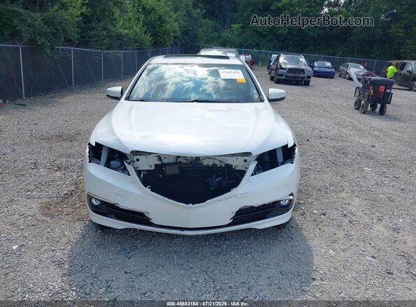 19UUB3F70GA000801 2016 ACURA TLX White Vista interior trasera