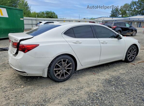 19UUB3F74GA001918 2016 ACURA TLX White Задня права чверть