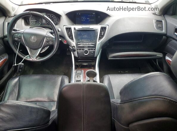 19UUB3F74GA001918 2016 ACURA TLX White Вид панелі приладів