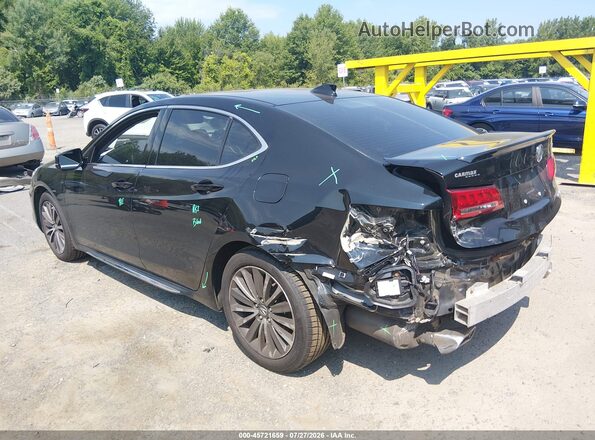 19UUB3F75JA000476 2018 ACURA TLX Black Задня ліва чверть
