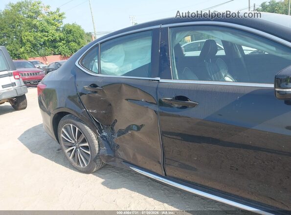 19UUB3F75JA004091 2018 ACURA TLX Black წინა ხედი