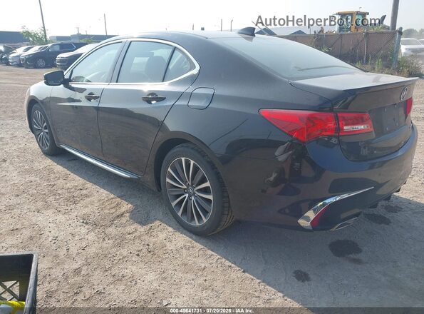 19UUB3F75JA004091 2018 ACURA TLX Black უკანა მარცხენა