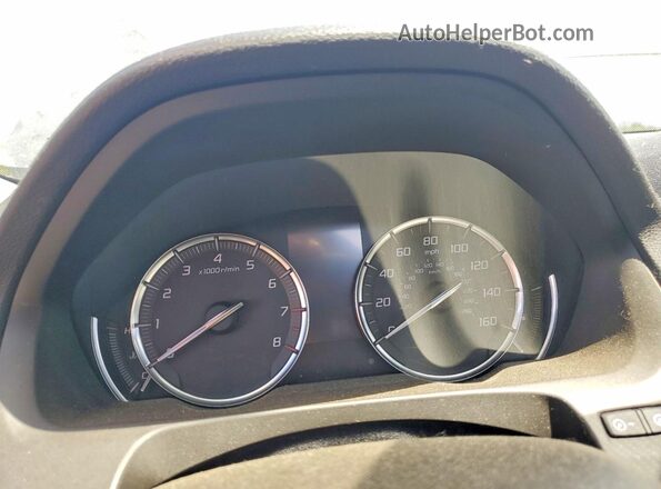 19UUB3F75JA005306 2018 ACURA TLX Charcoal Սարքավորումների վահանակի տեսք