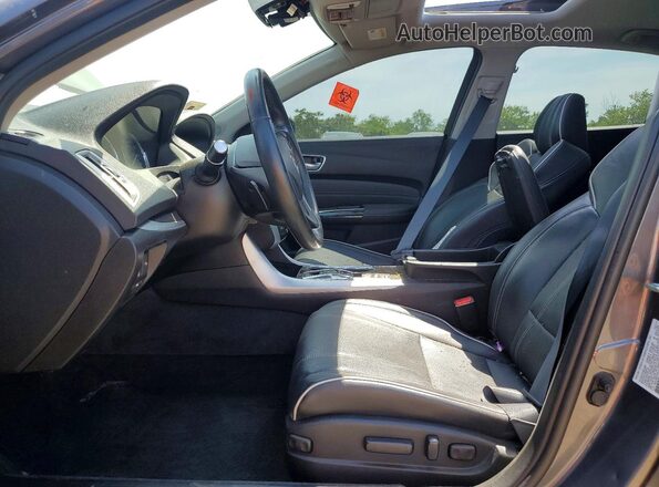 19UUB3F75JA005306 2018 ACURA TLX Charcoal Սալոնի դիմացի տեսք