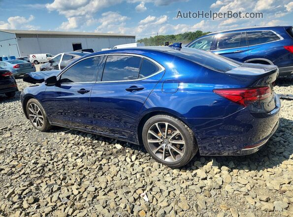 19UUB3F76HA000903 2017 ACURA TLX Blue Trasero izquierdo