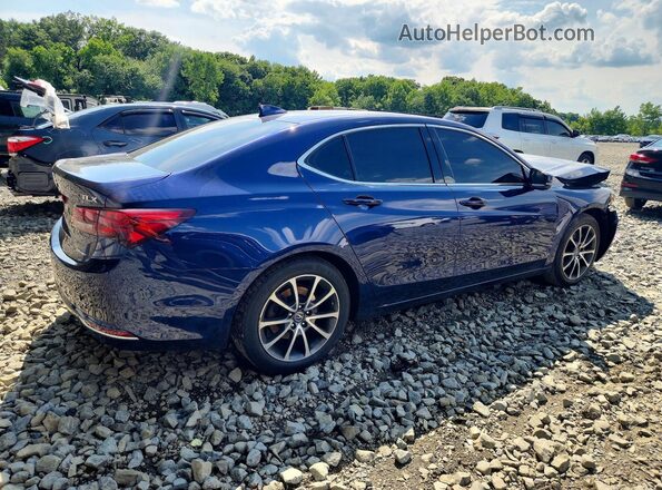 19UUB3F76HA000903 2017 ACURA TLX Blue Trasero derecho