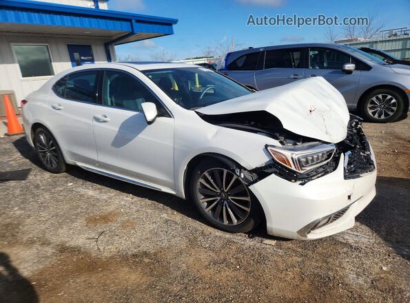 19UUB3F76JA004665 2018 ACURA TLX White Передня права чверть