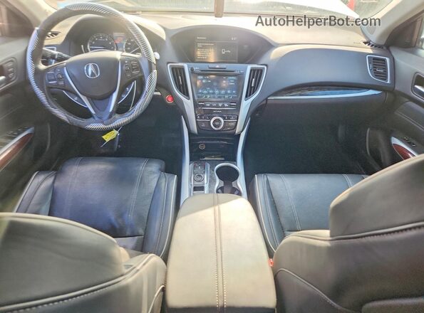 19UUB3F76JA004665 2018 ACURA TLX White Вид панелі приладів