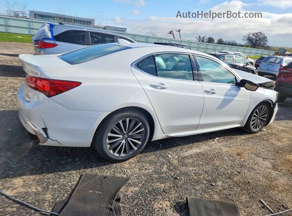 19UUB3F76JA004665 2018 ACURA TLX White Задня права чверть