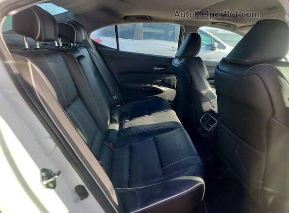 19UUB3F76JA004665 2018 ACURA TLX White Вид задніх сидінь