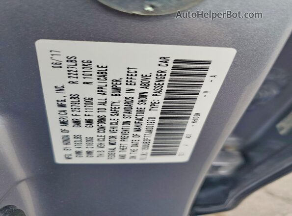 19UUB3F77JA001970 2018 ACURA TLX Серебряный Вид подкапотного пространства