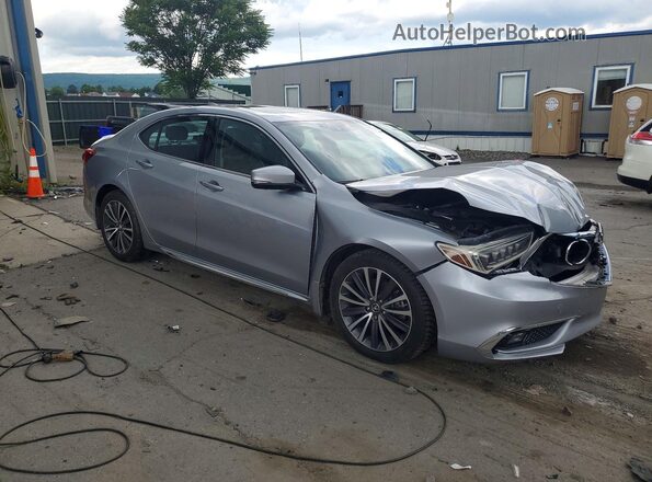19UUB3F77JA001970 2018 ACURA TLX Серебряный Передняя правая четверть