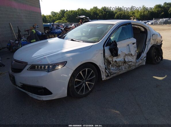 19UUB3F79GA001154 2016 ACURA TLX White Передня ліва чверть