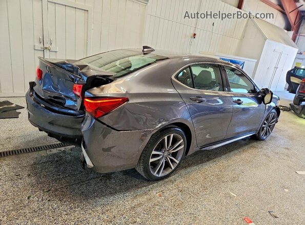 19UUB3F81KA001148 2019 ACURA TLX Gray Trasero derecho