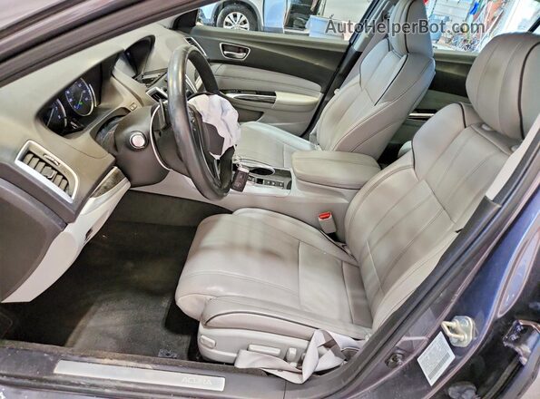 19UUB3F81KA001148 2019 ACURA TLX Gray Vista interior delantera