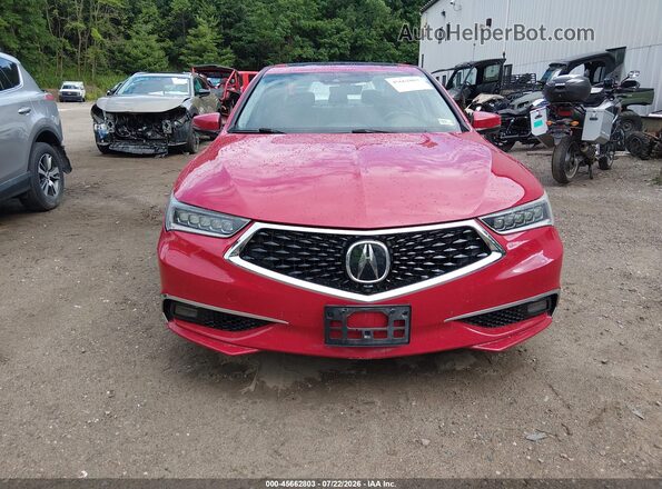19UUB3F81KA005880 2019 ACURA TLX Red ხელსაწყოთა პანელის ხედი