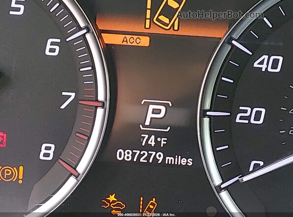 19UUB3F81KA005880 2019 ACURA TLX Red 