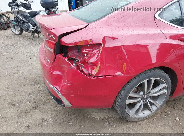 19UUB3F81KA005880 2019 ACURA TLX Red წინა ხედი