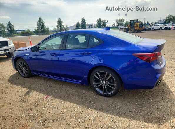 19UUB3F81LA800140 2020 ACURA TLX Blue Trasero izquierdo