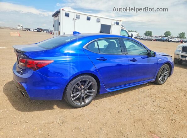 19UUB3F81LA800140 2020 ACURA TLX Blue Trasero derecho