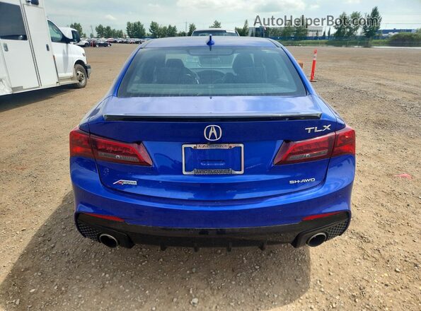 19UUB3F81LA800140 2020 ACURA TLX Blue Vista trasera